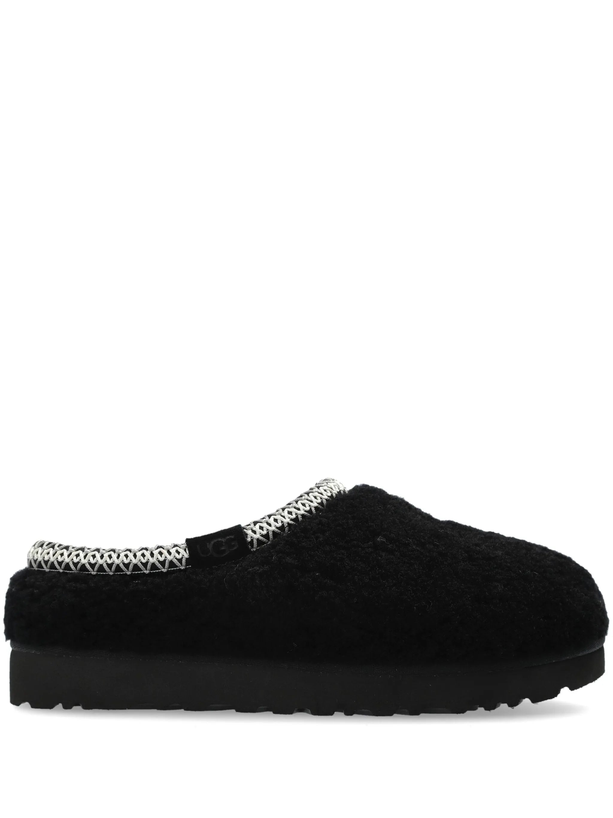 UGG Tasman Maxi Curly Slipper Black (Women's)
