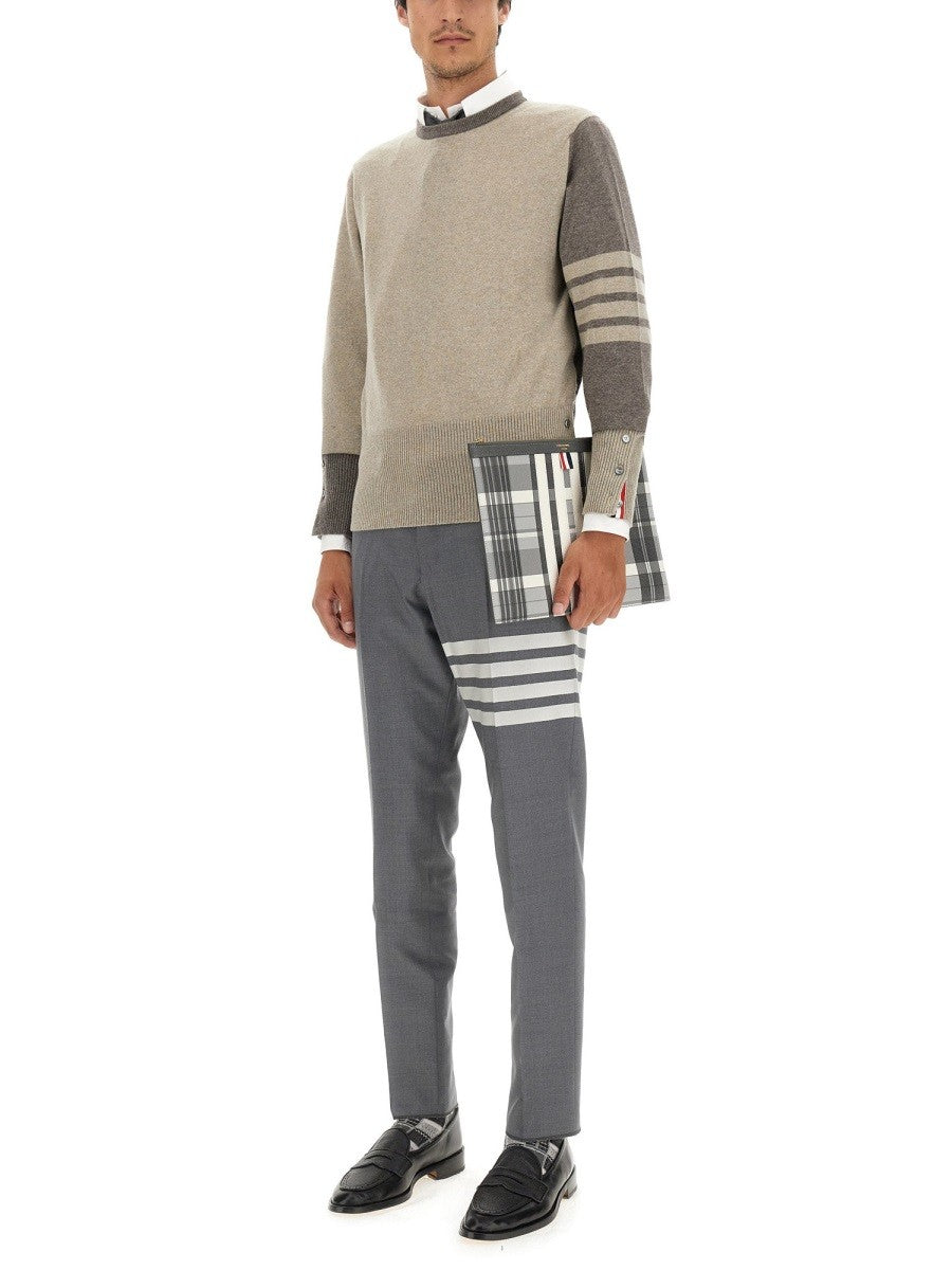 THOM BROWNE - Man - Beige - Sweater