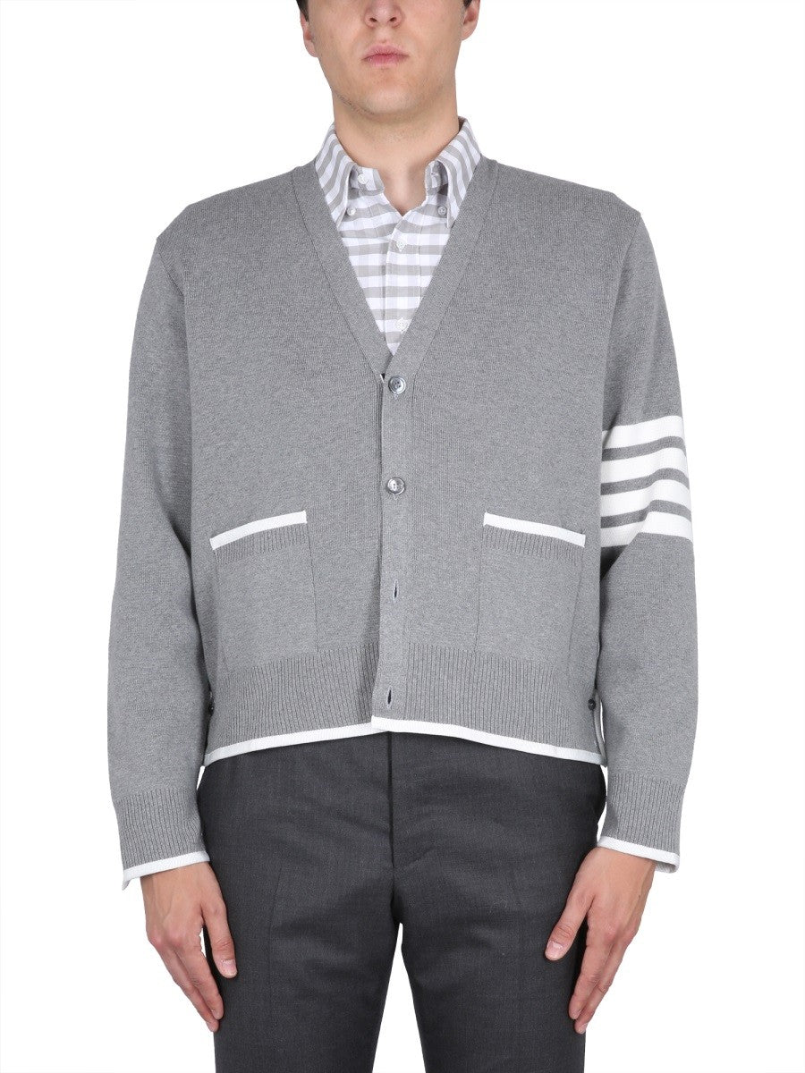 THOM BROWNE - Man - Grey - Sweater