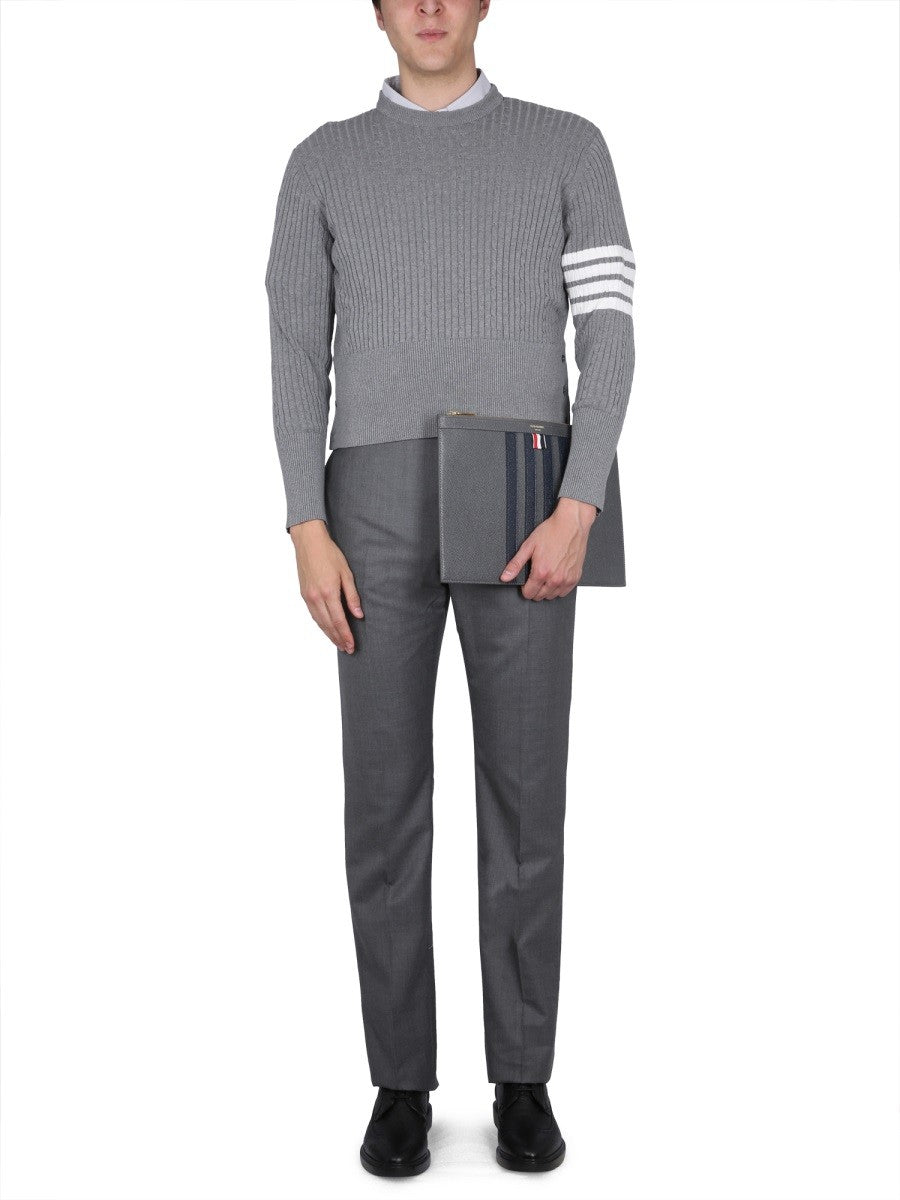 THOM BROWNE - Man - Grey - Sweater