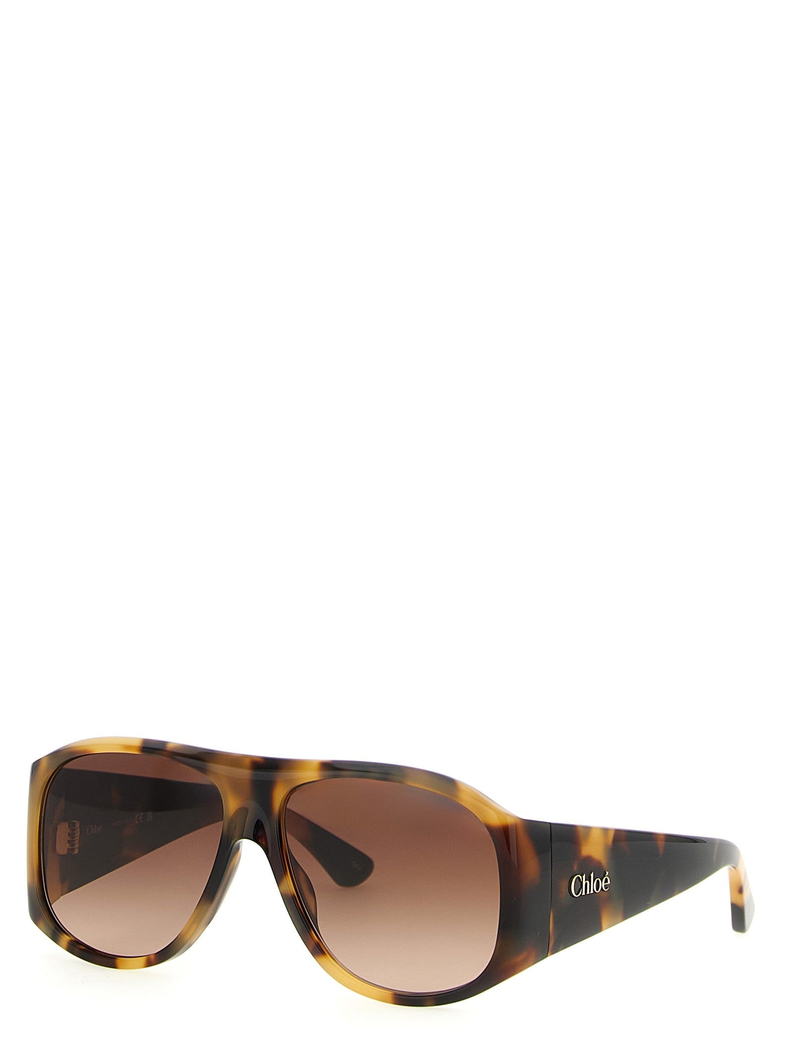 CHLOÉ - nan - Brown - Sunglasse