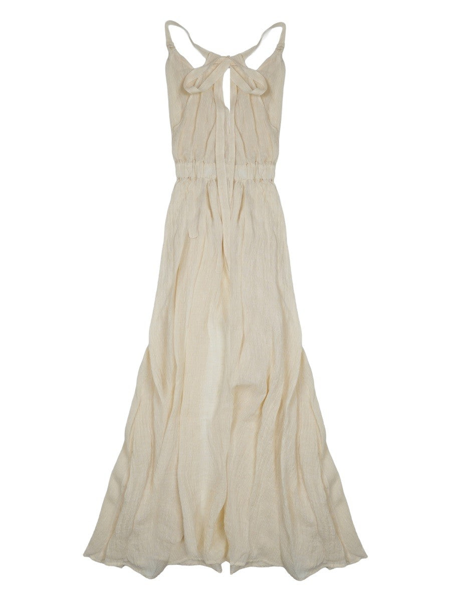 120% LINO - Woman - Beige - Dress