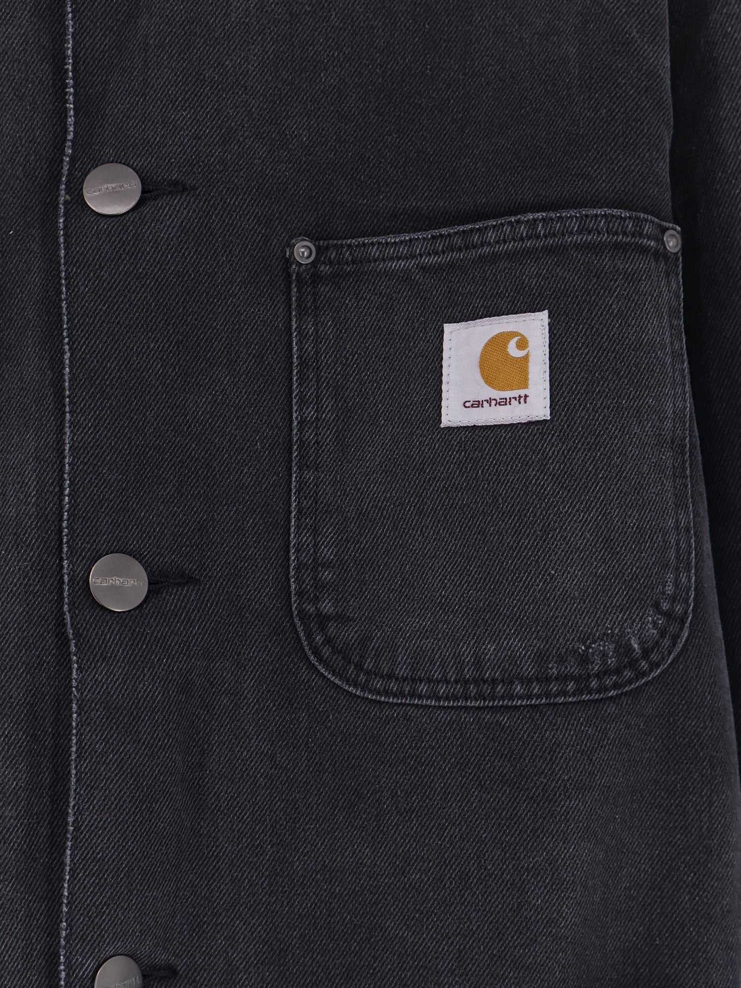 Carhartt Wip - Férfi - Fekete Grind Wash - Kabát