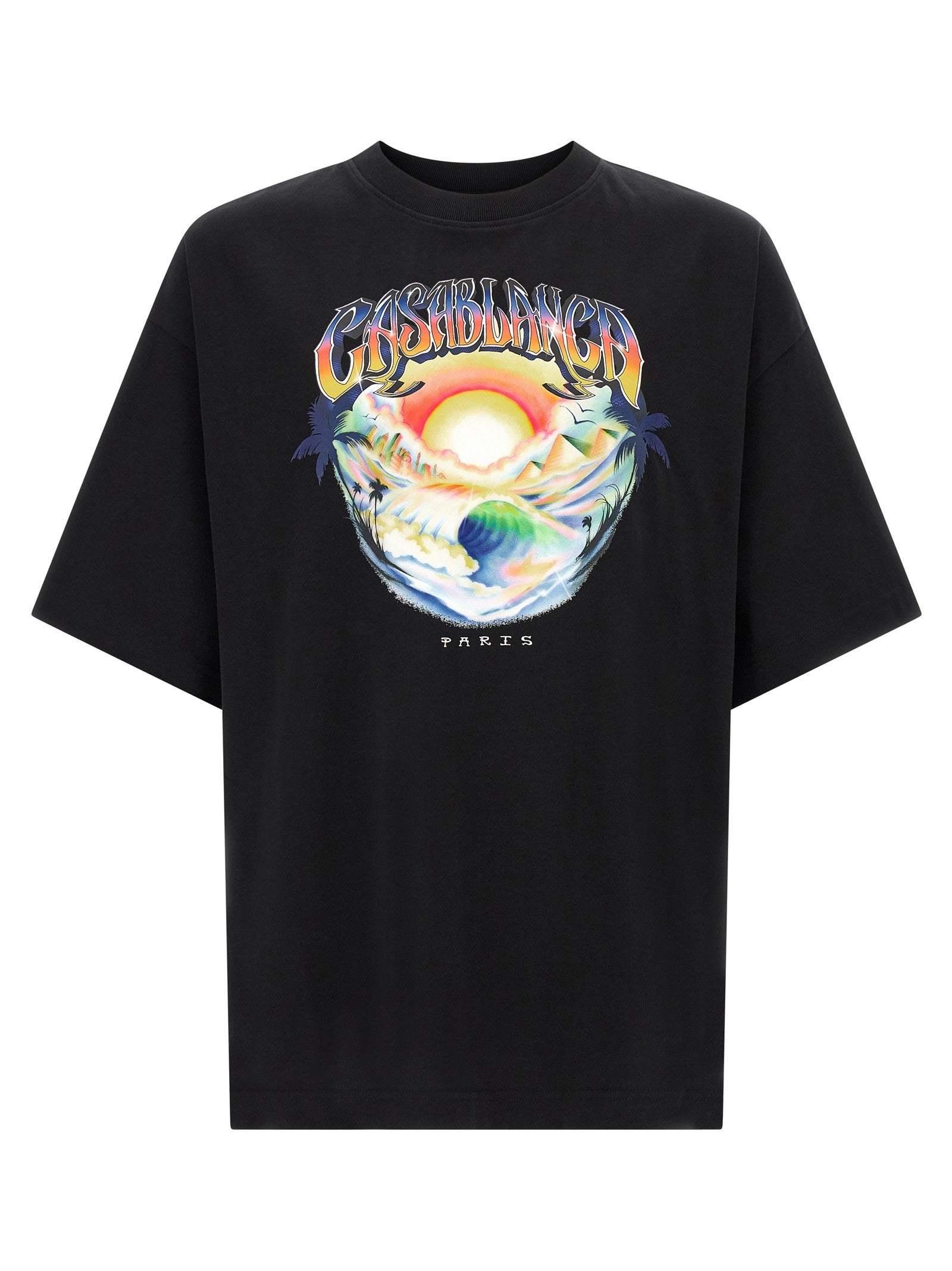 CASABLANCA - nan - Black - T-shirt