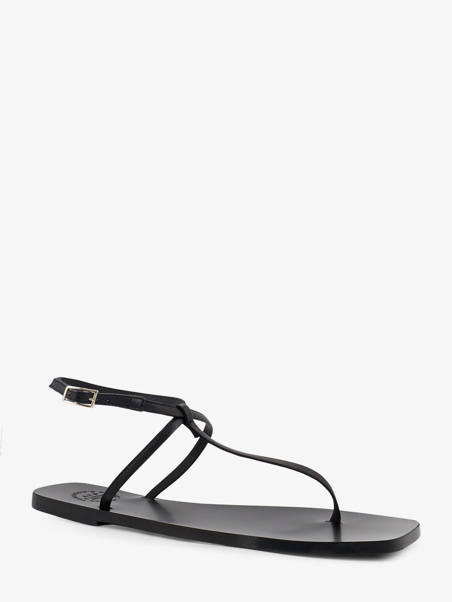 ATP ATELIER - Woman - Black - Flat Sandal