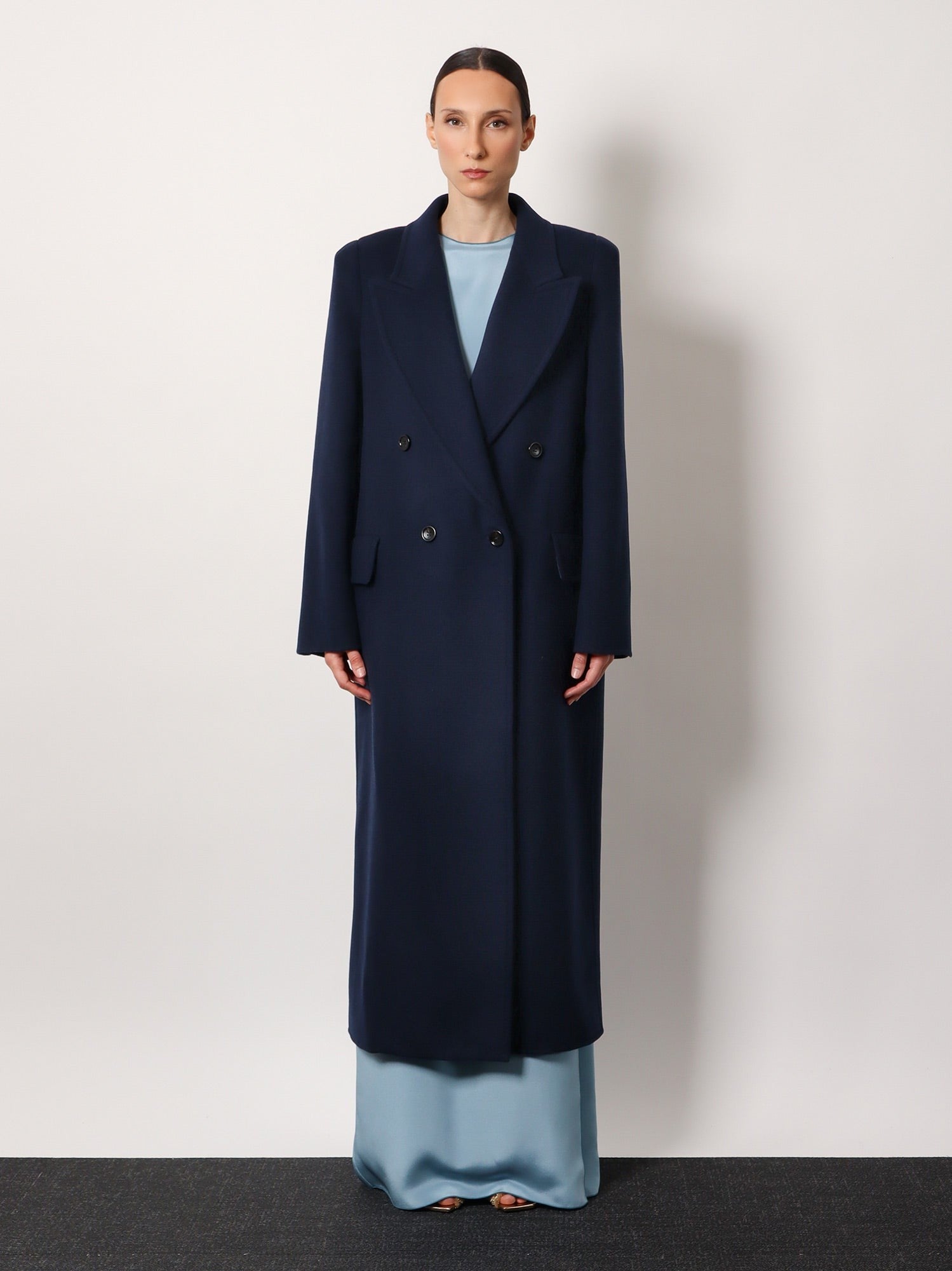 Max Mara - Woman - Blue - Coat