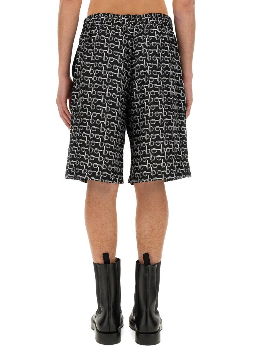Burberry - Férfi - Fekete - Rövidnadrág