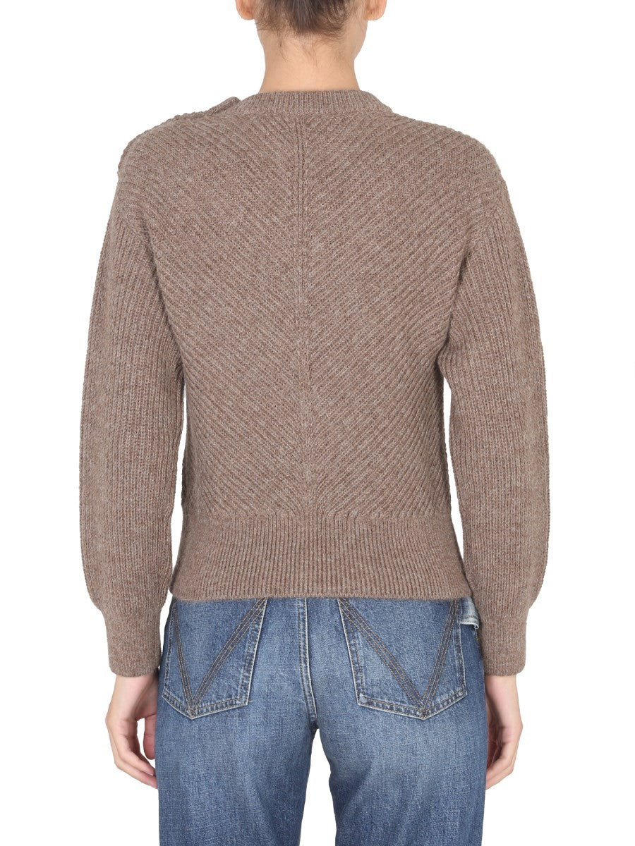 Bottega Veneta - Woman - Beige - Sweater
