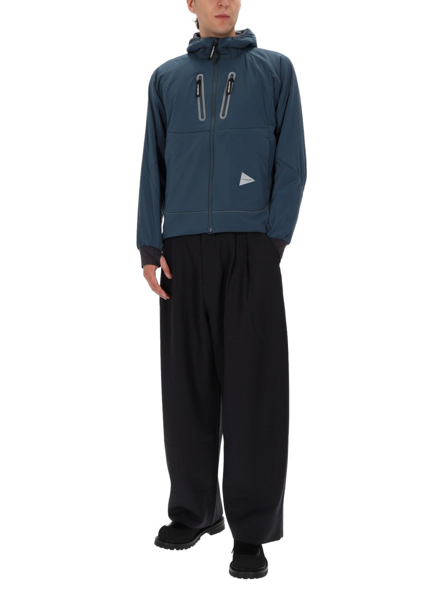 AND WANDER - Man - Blue - Blazer