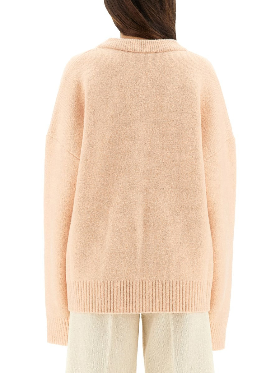 AMI PARIS - Unisex - Pink - Sweater