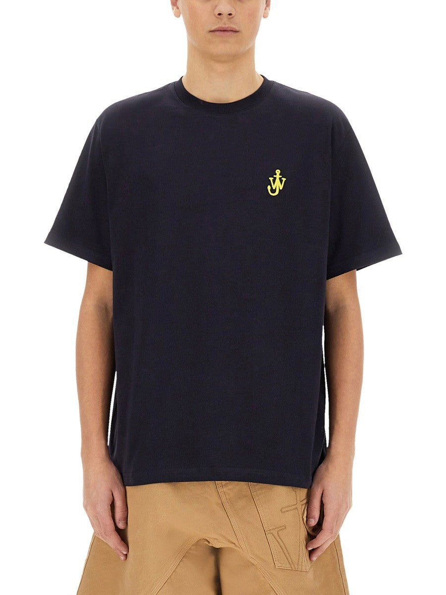 jw anderson - Man - Blue - T-shirt