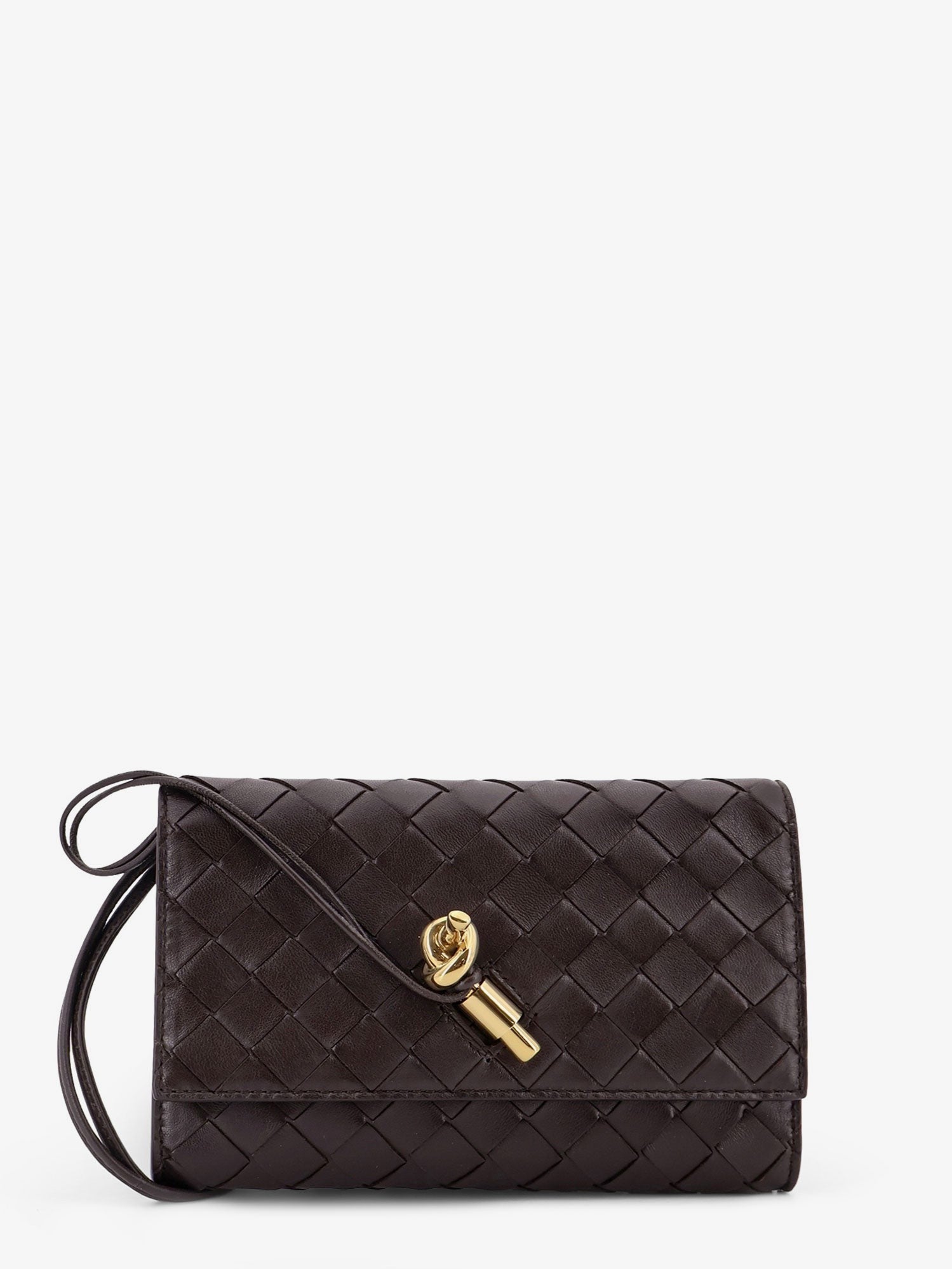 Bottega Veneta - Női - Fondant-M Brass - Crossbody táska