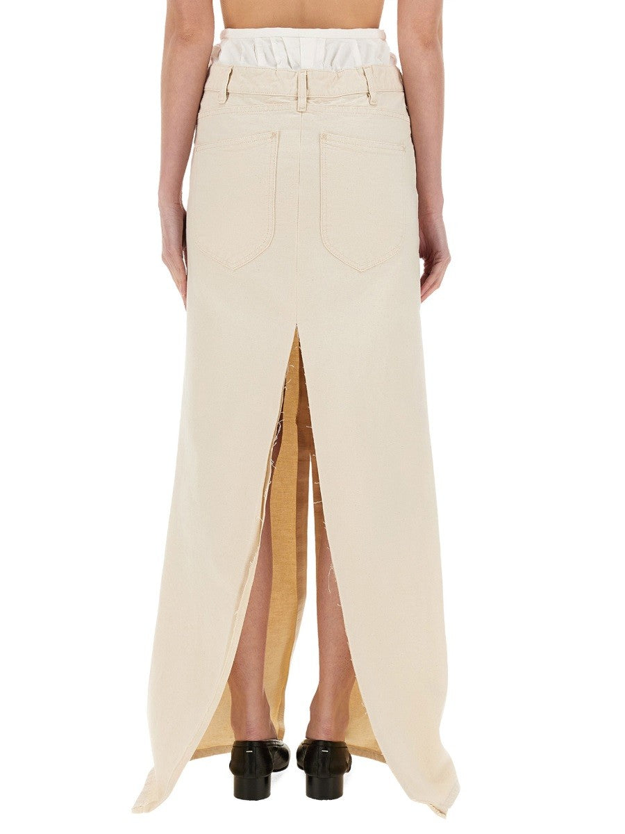 Maison Margiela - Woman - Beige - Skirt