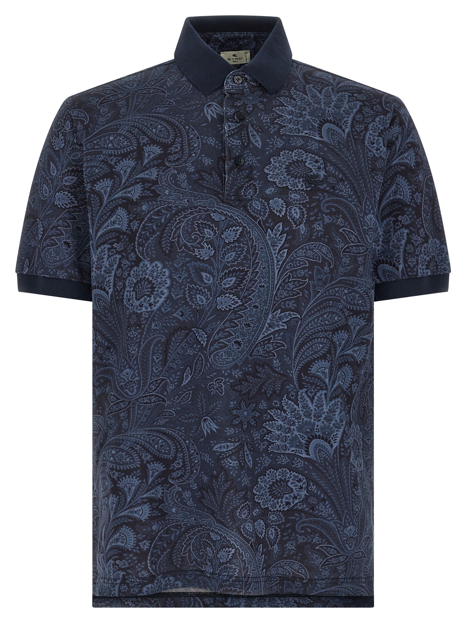 Etro - nan - Blue - Polo Shirt