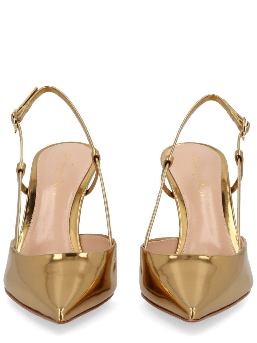 GIANVITO ROSSI - Woman - Gold - Heel