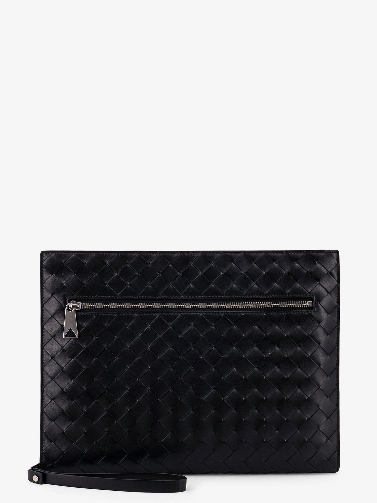 Bottega Veneta - Férfi - Fekete-Ezüst - Kézitáska