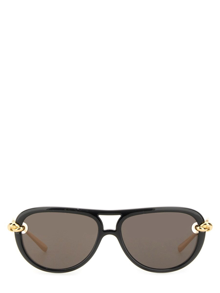 Bottega Veneta - Unisex - Gold - Sunglasse