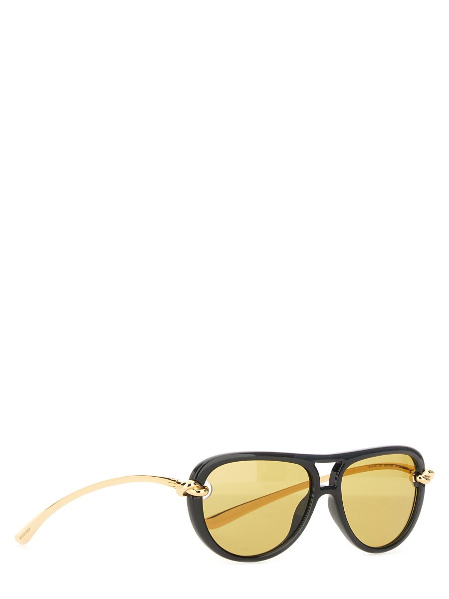 Bottega Veneta - Unisex - Black - Sunglasse