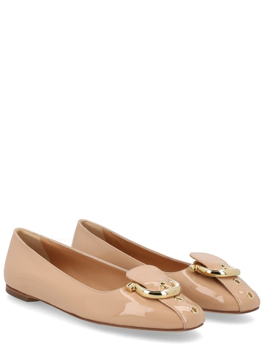 Ferragamo – Női – Bézs – Lapos cipő