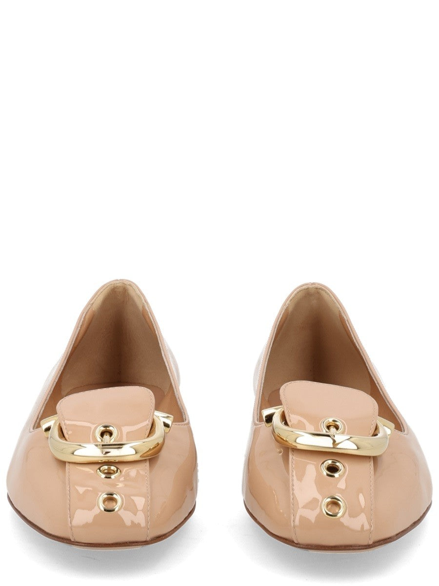 Ferragamo – Női – Bézs – Lapos cipő