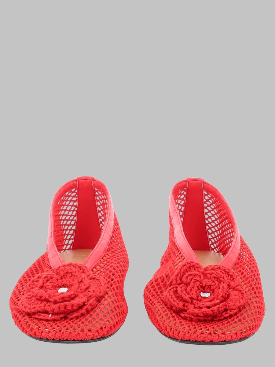 GANNI - Woman - Red - Flat