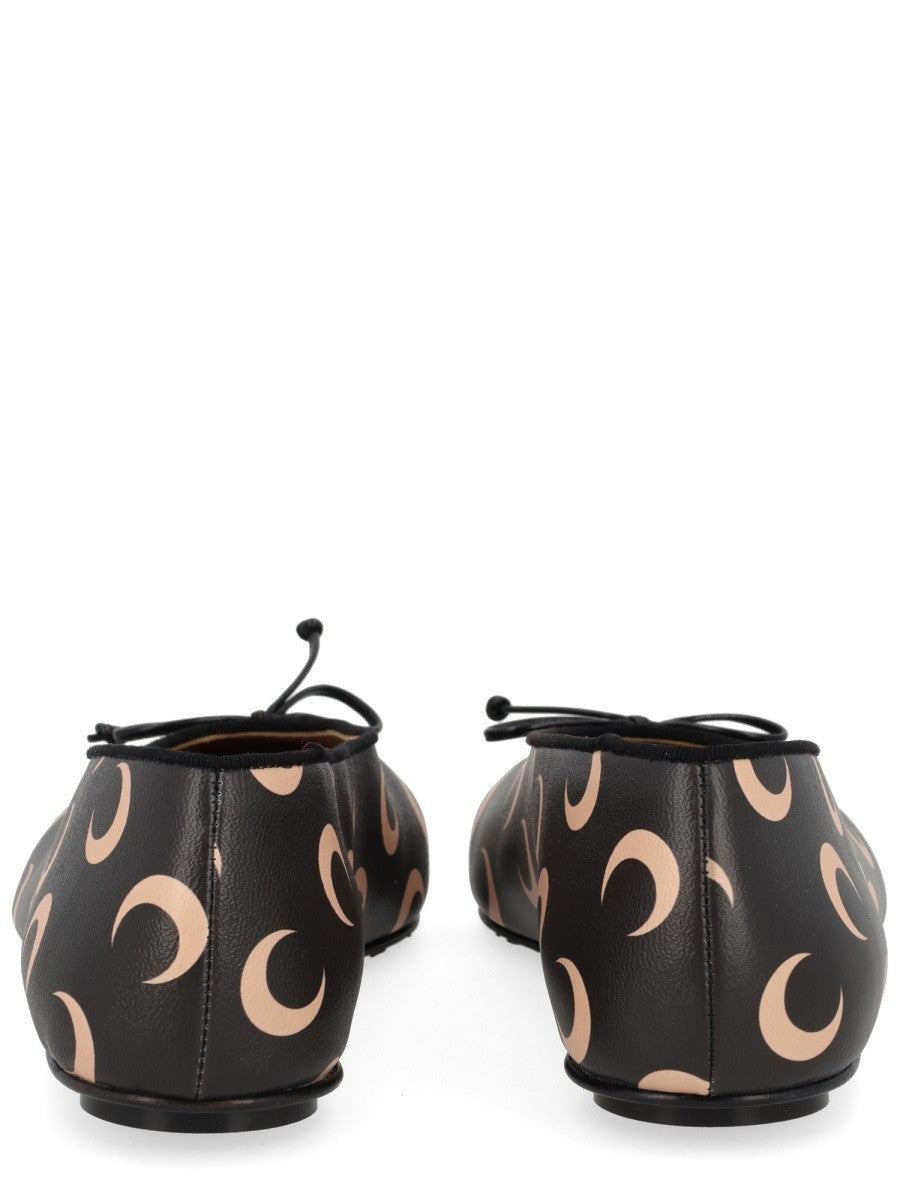 MARINE SERRE - Woman - Black - Flat