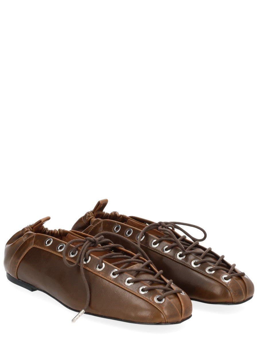 GANNI - Woman - Brown - Flat