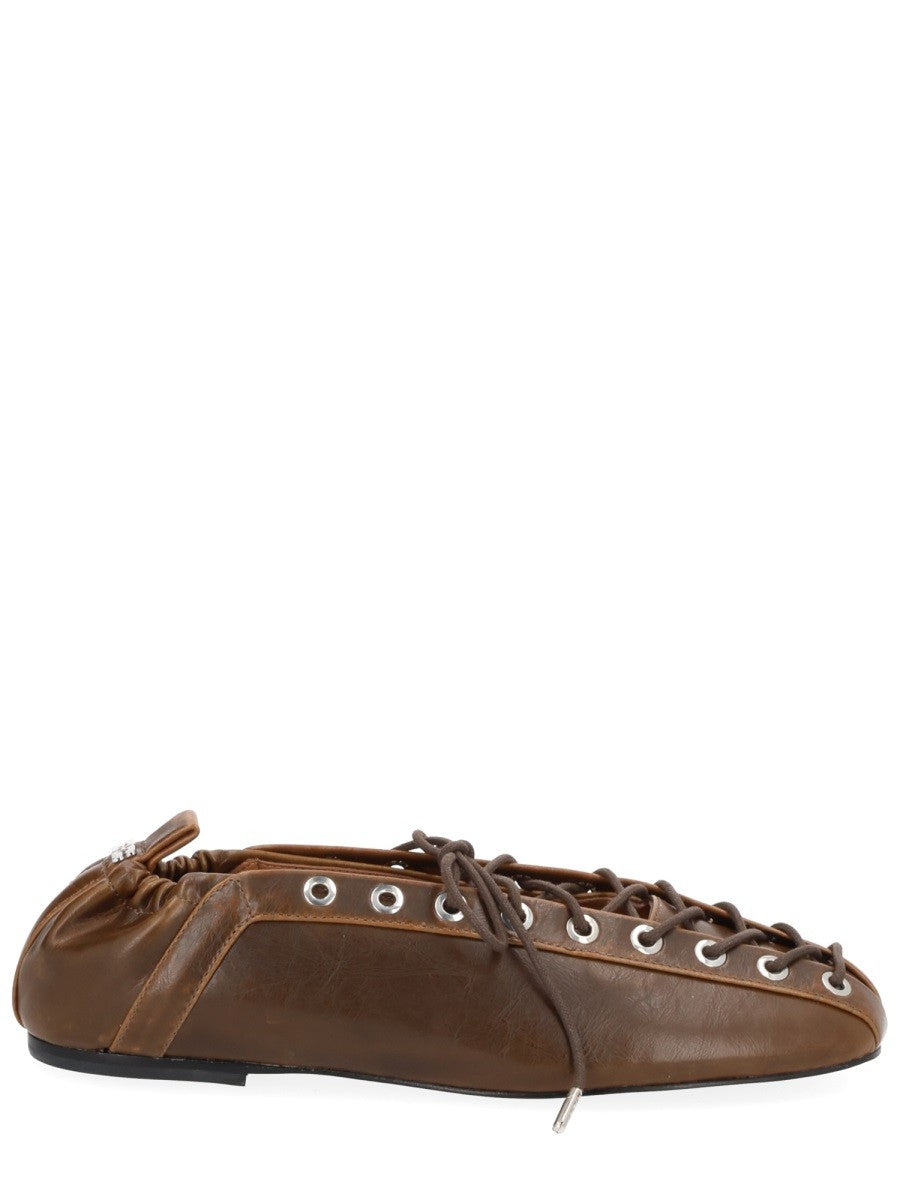 GANNI - Woman - Brown - Flat