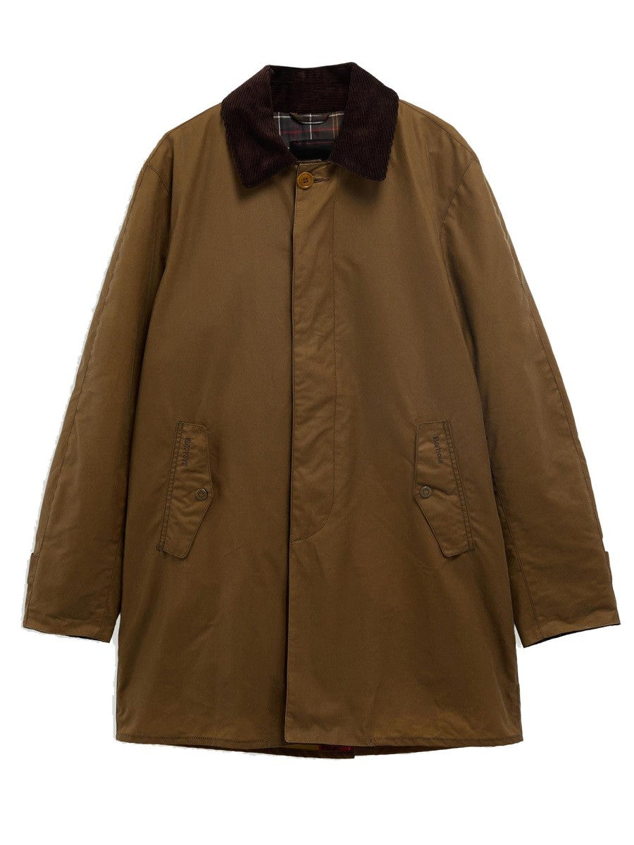 BARACUTA X BARBOUR - Man - Brown - Coat