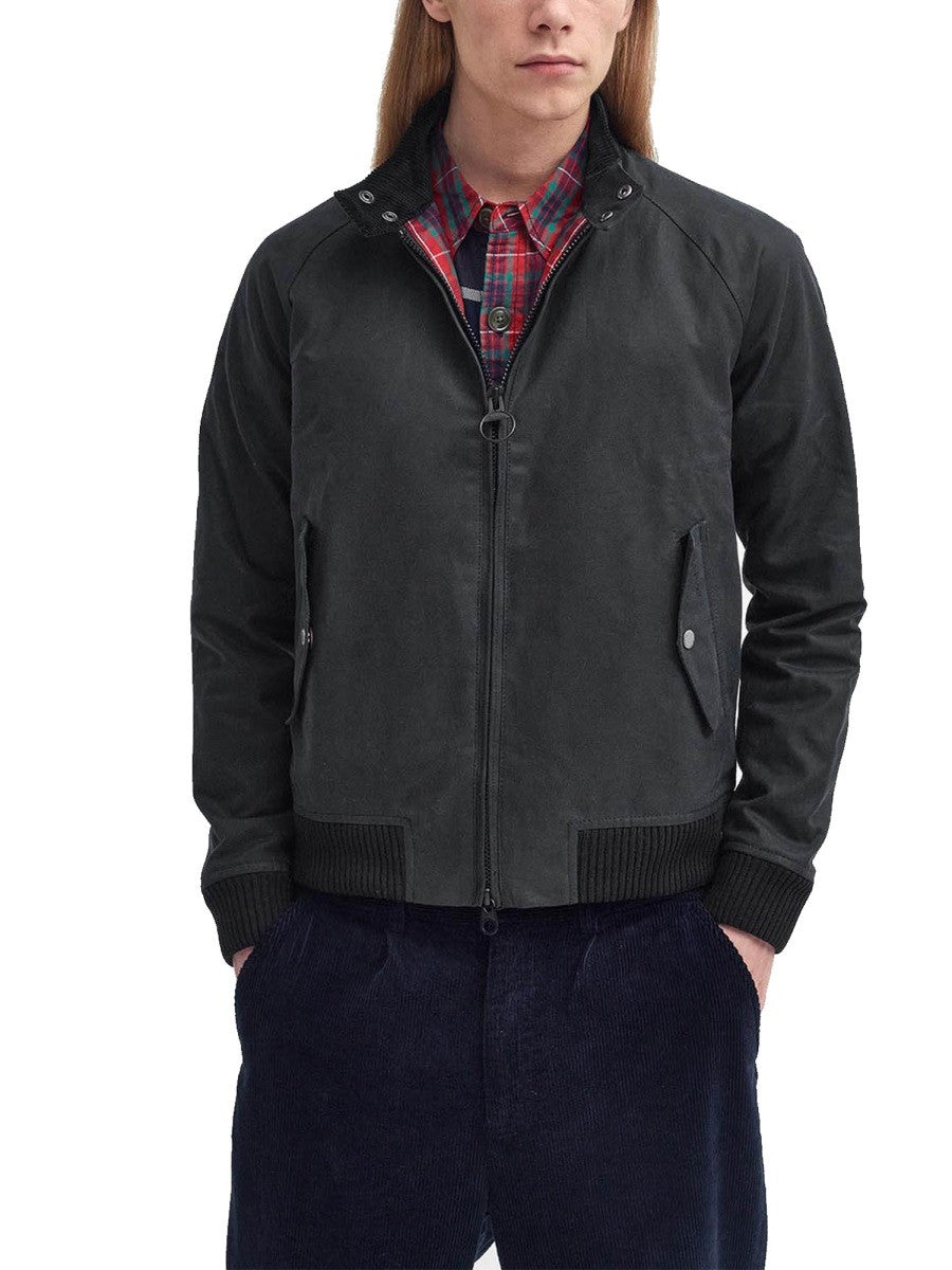 BARACUTA X BARBOUR - Man - Black - Blazer