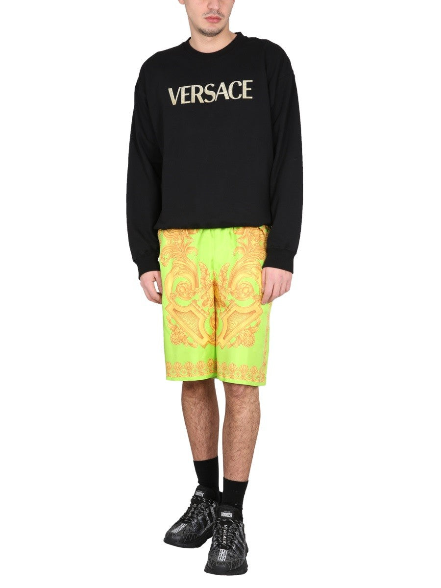 Versace - Man - Green - Shorts