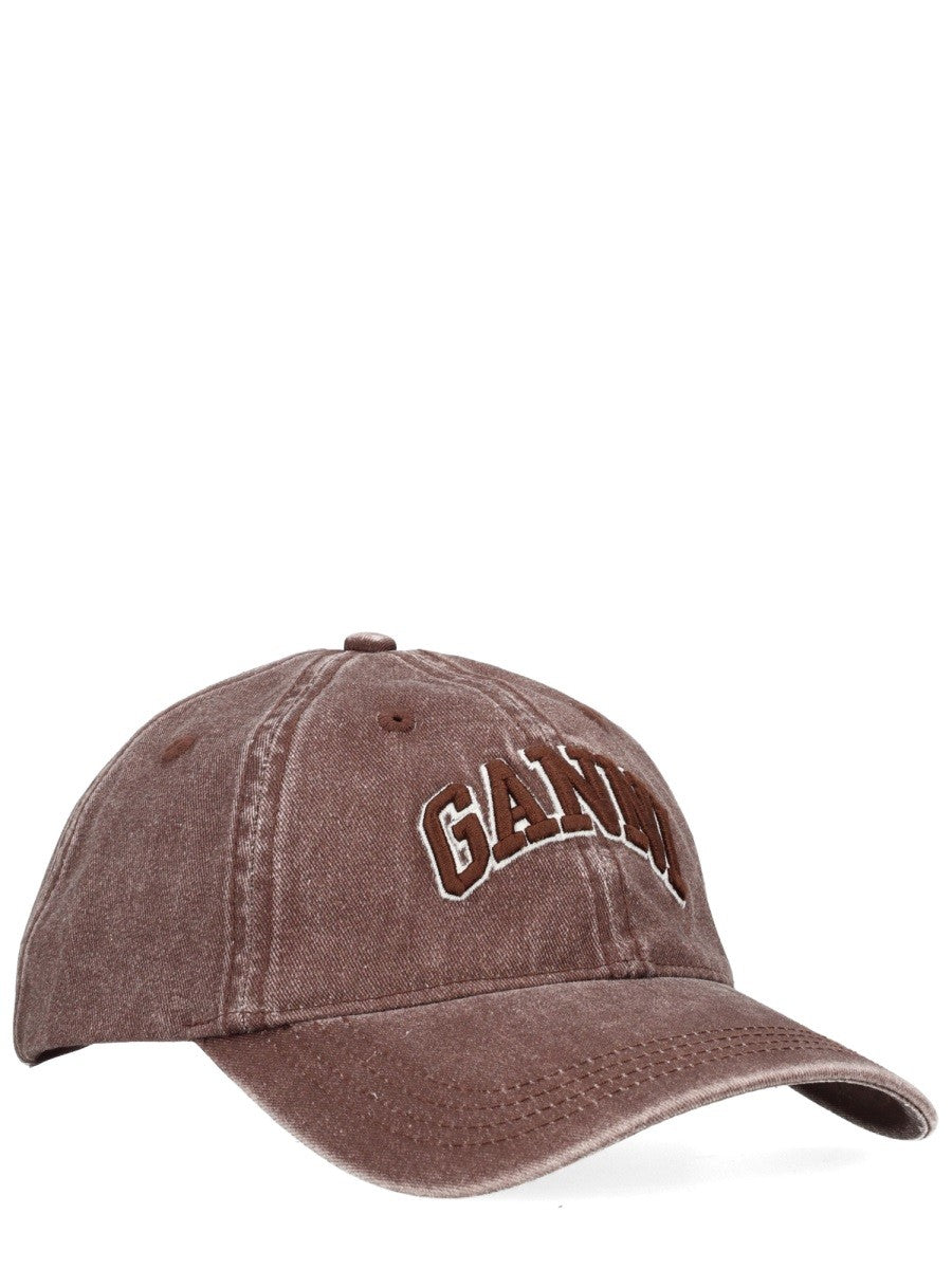 GANNI - Woman - Brown - Hat
