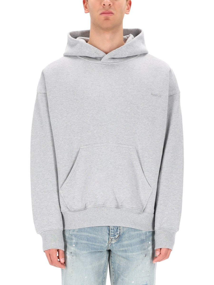PURPLE BRAND - Man - Grey - Sweatshirt