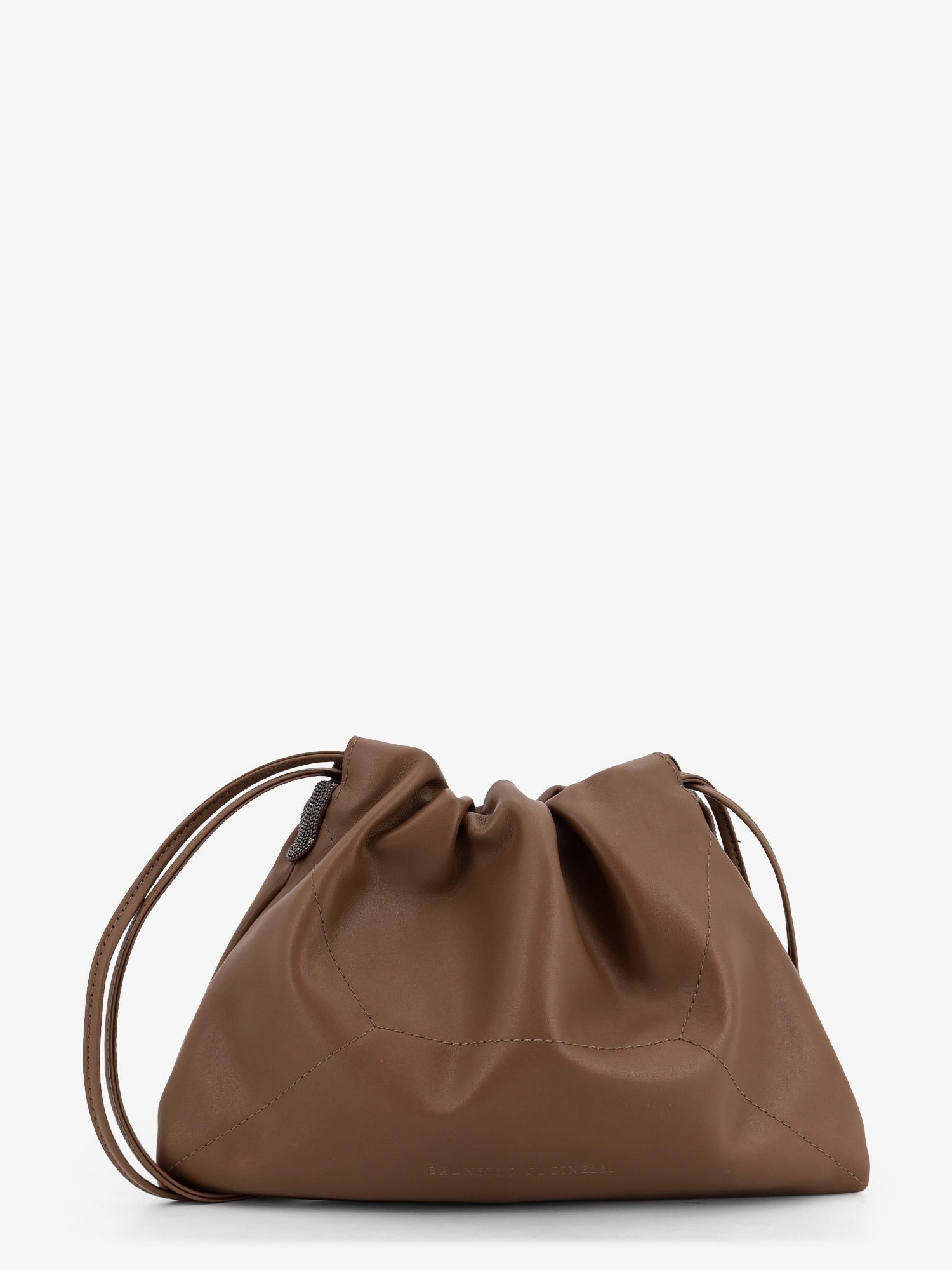 Brunello Cucinelli - Woman - Brown - Shoulder Bag