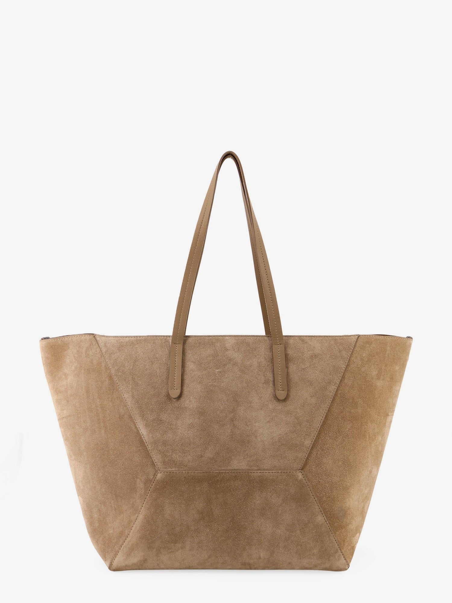Brunello Cucinelli - Woman - Beige - Shoulder Bag