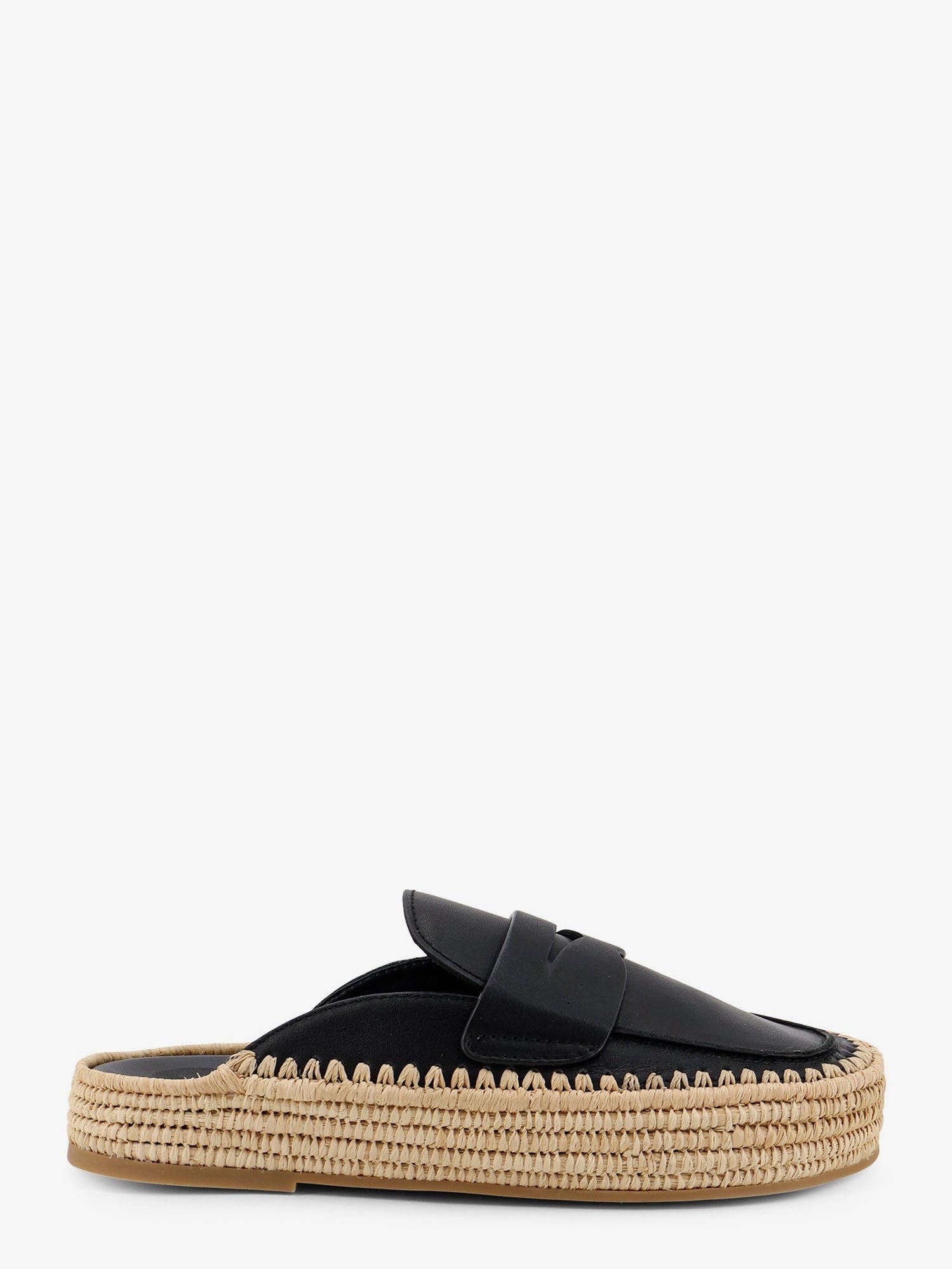 PALOMA BARCELO' - Woman - Black - Flat Sandal