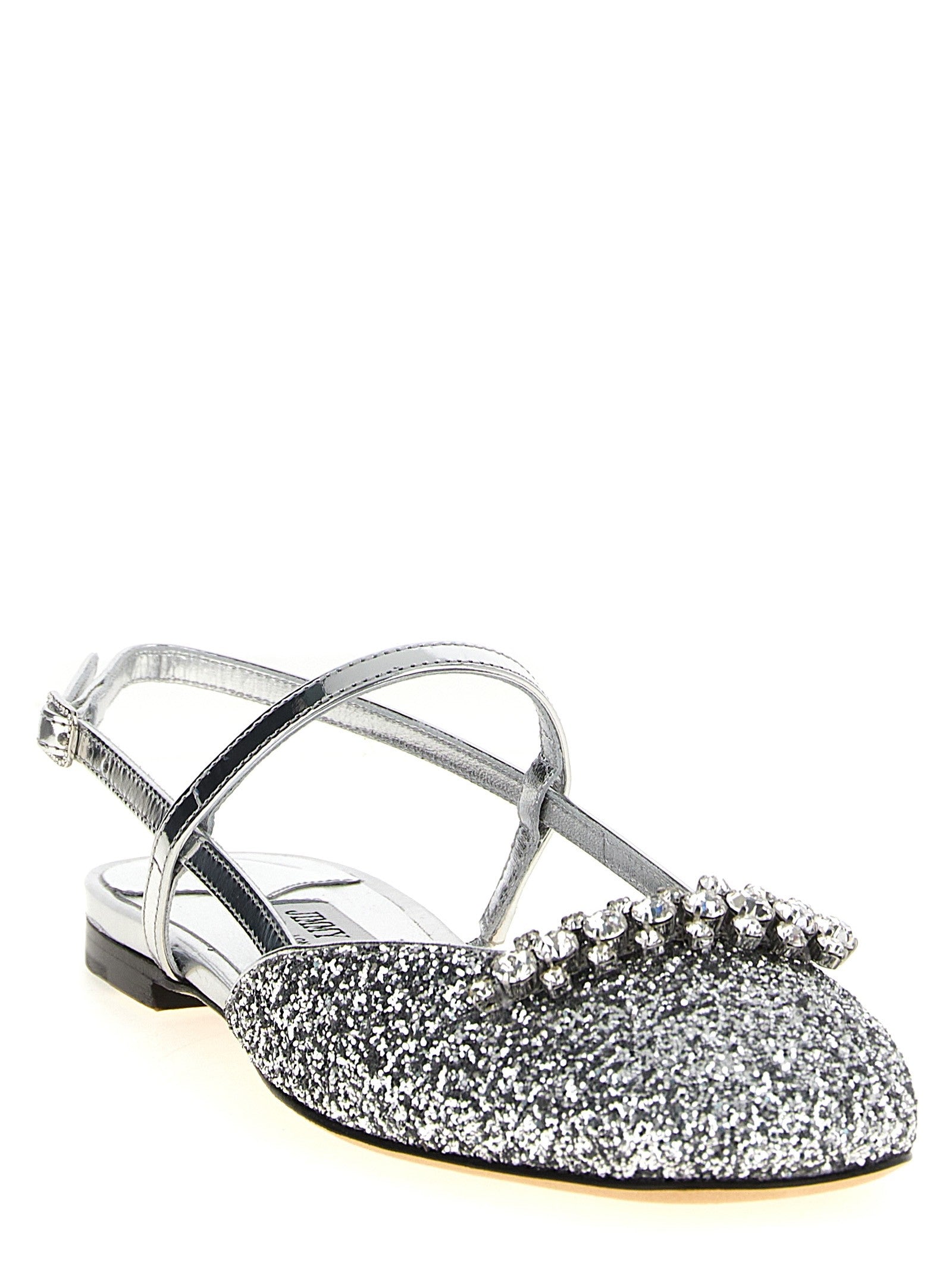 Jimmy Choo - nan - Silver - Flat