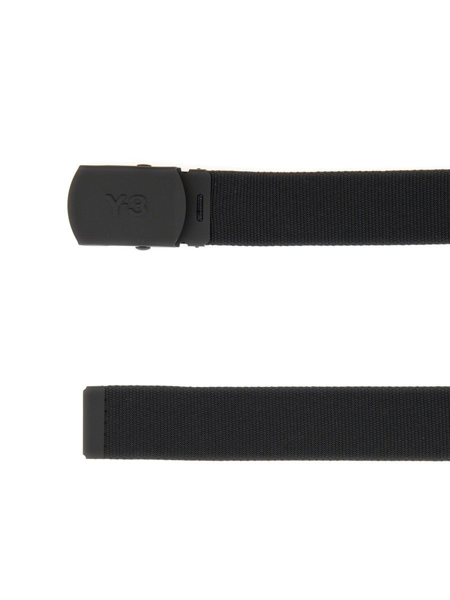 Y - 3 - Man - Black - Belt
