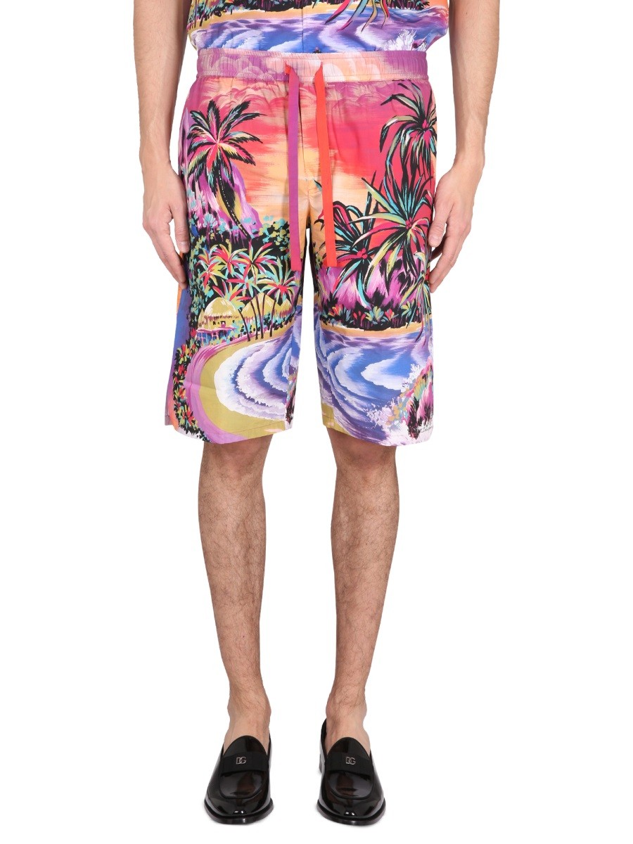 Dolce & Gabbana - Man - Multicolor - Shorts