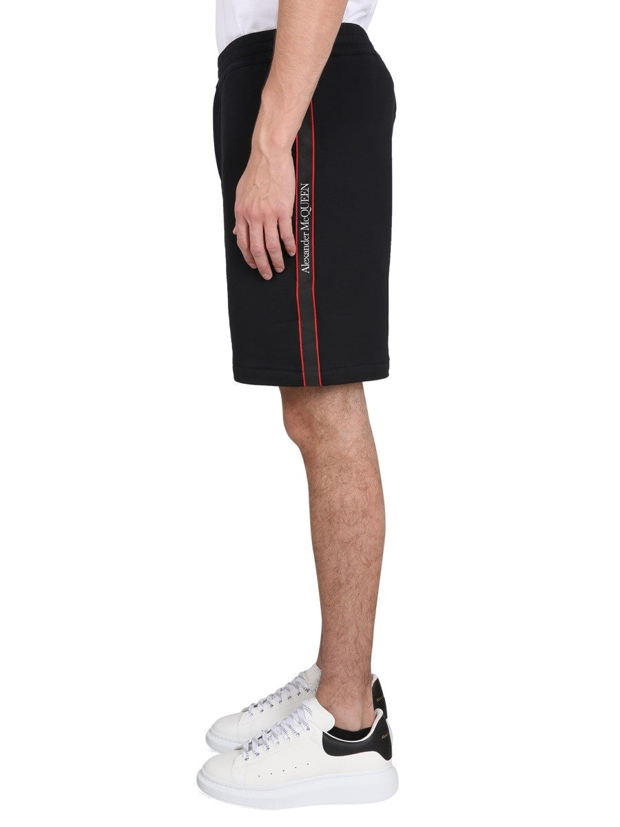 Alexander Mcqueen - Man - Black - Shorts