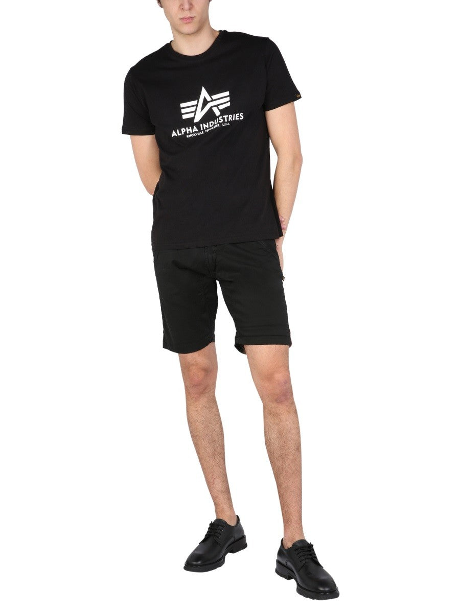 ALPHA INDUSTRIES - Férfi - Fekete - Rövidnadrág