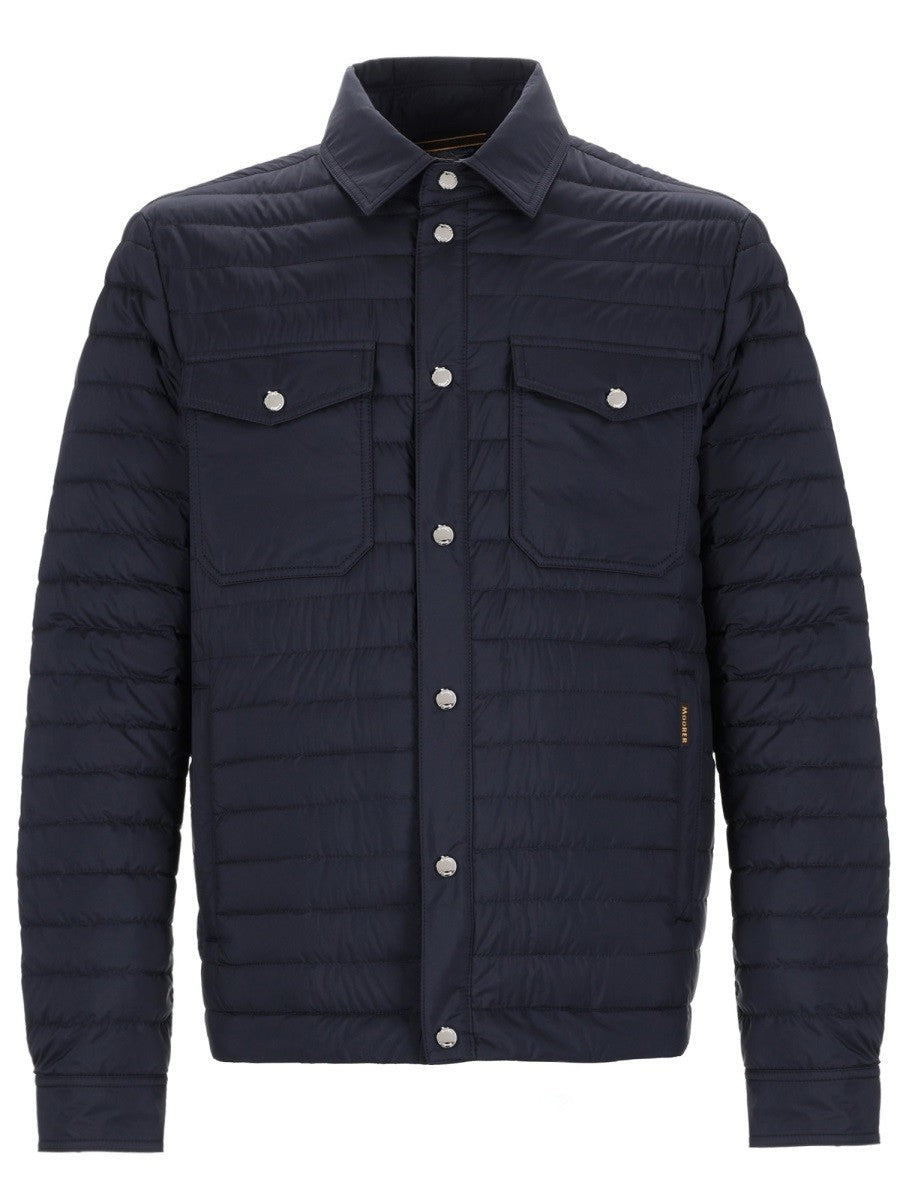 Moorer - Man - Blue - Jacket