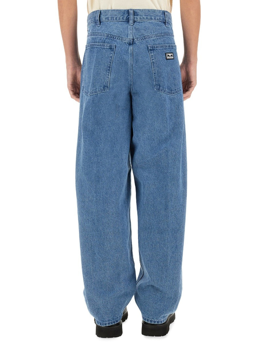 OBEY - Man - Blue - Jeans