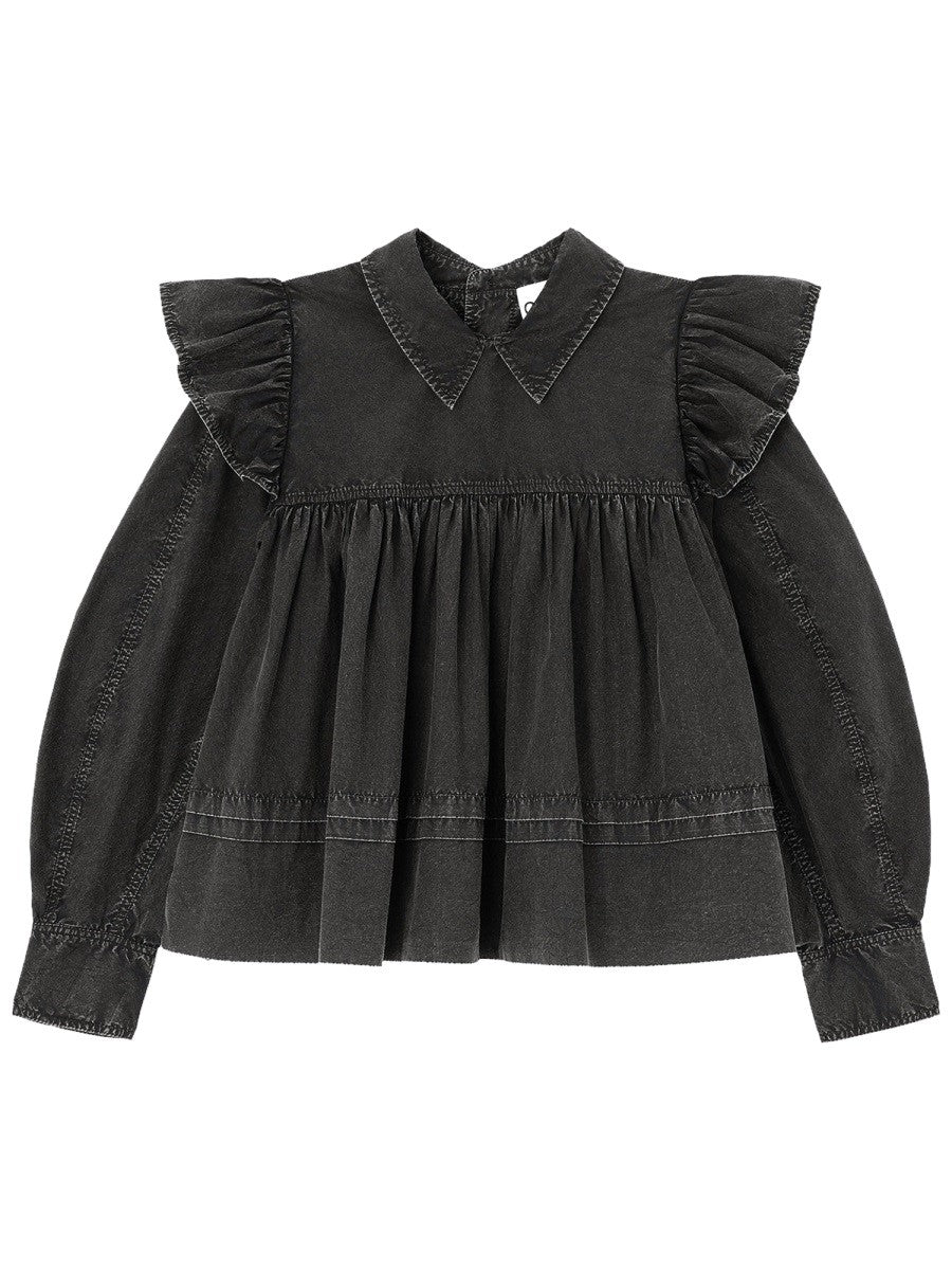 GANNI - Woman - Black - Top