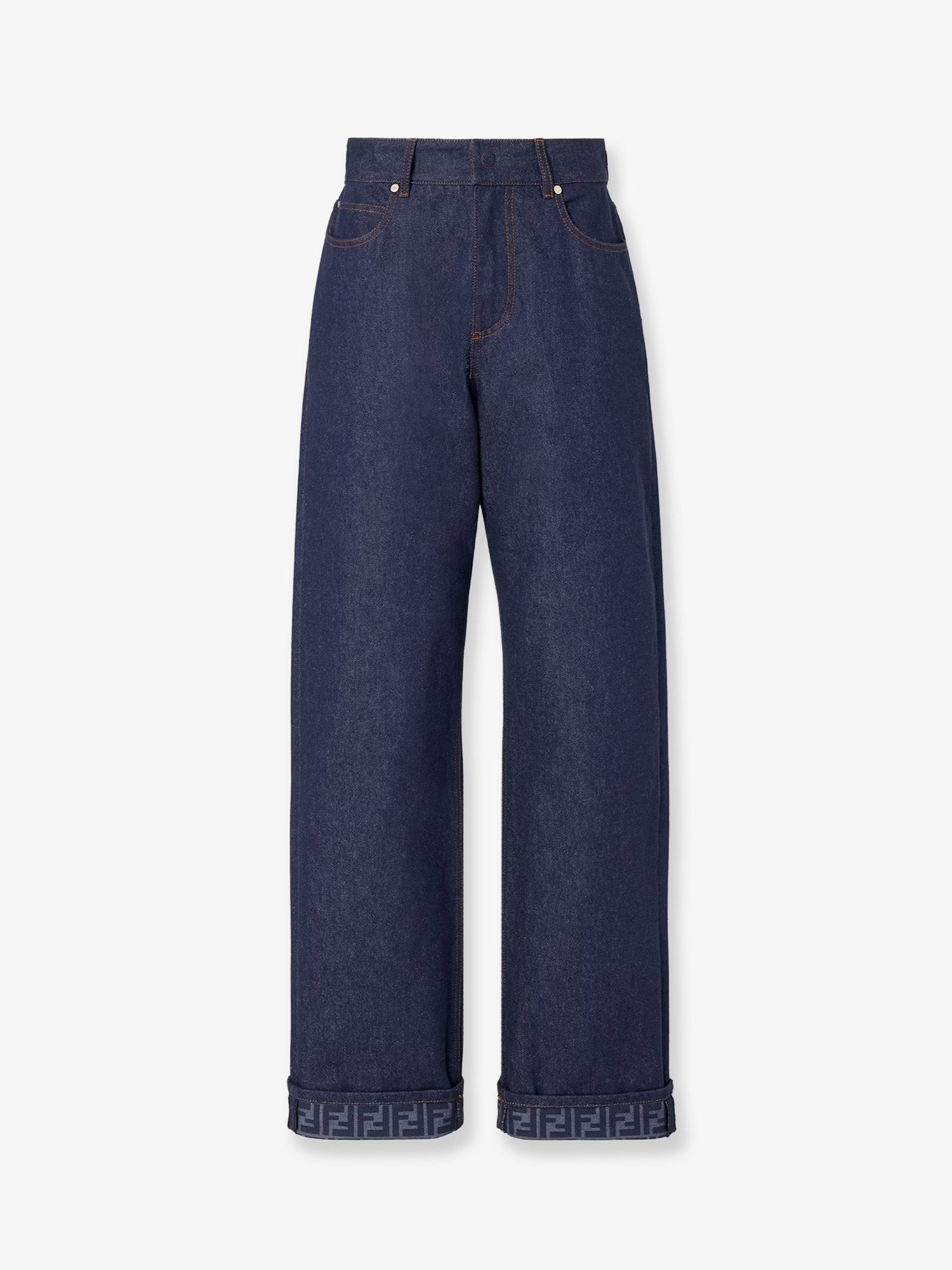 Fendi - Woman - Blue - Jeans