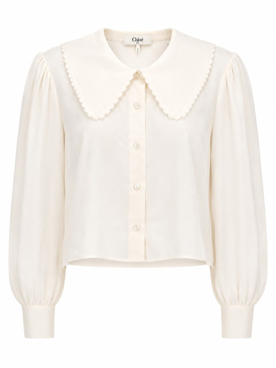 CHLOÉ - Woman - Beige - Shirt