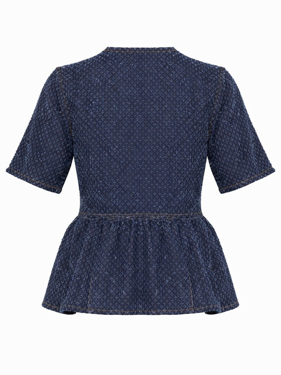 GANNI - Woman - Blue - Top