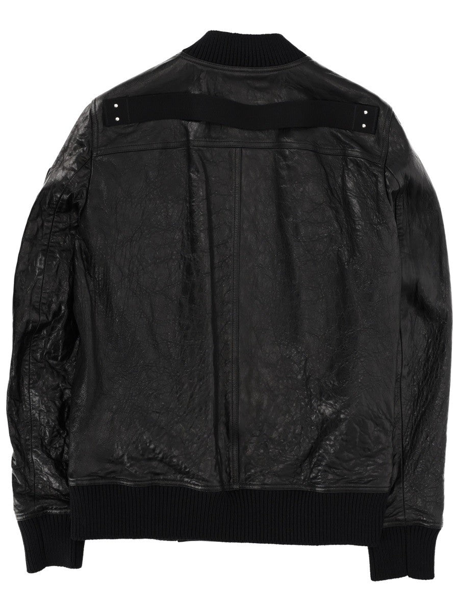 RICK OWENS - Man - Black - Leather Jacket