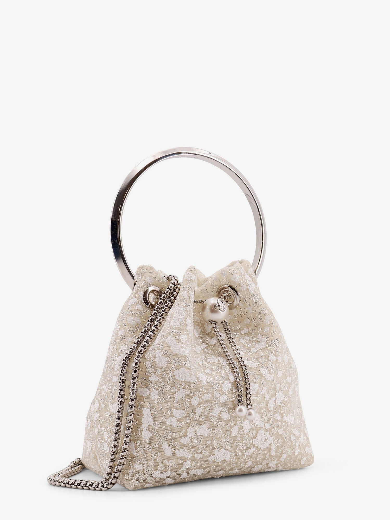 Jimmy Choo - Woman - Ivoysilver - Bucket Bag