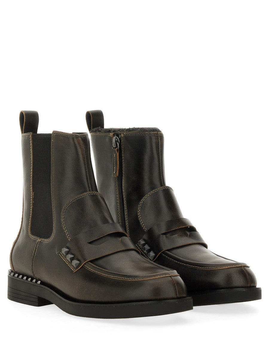 Kőris - Női - Barna - Csizma